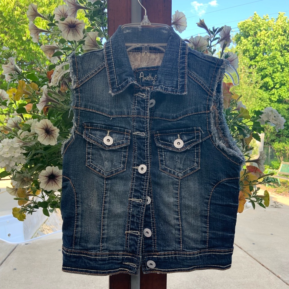 Denim vest